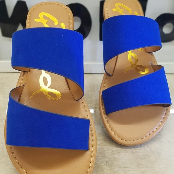 Boozy blue sandals - Picture 4 of 5